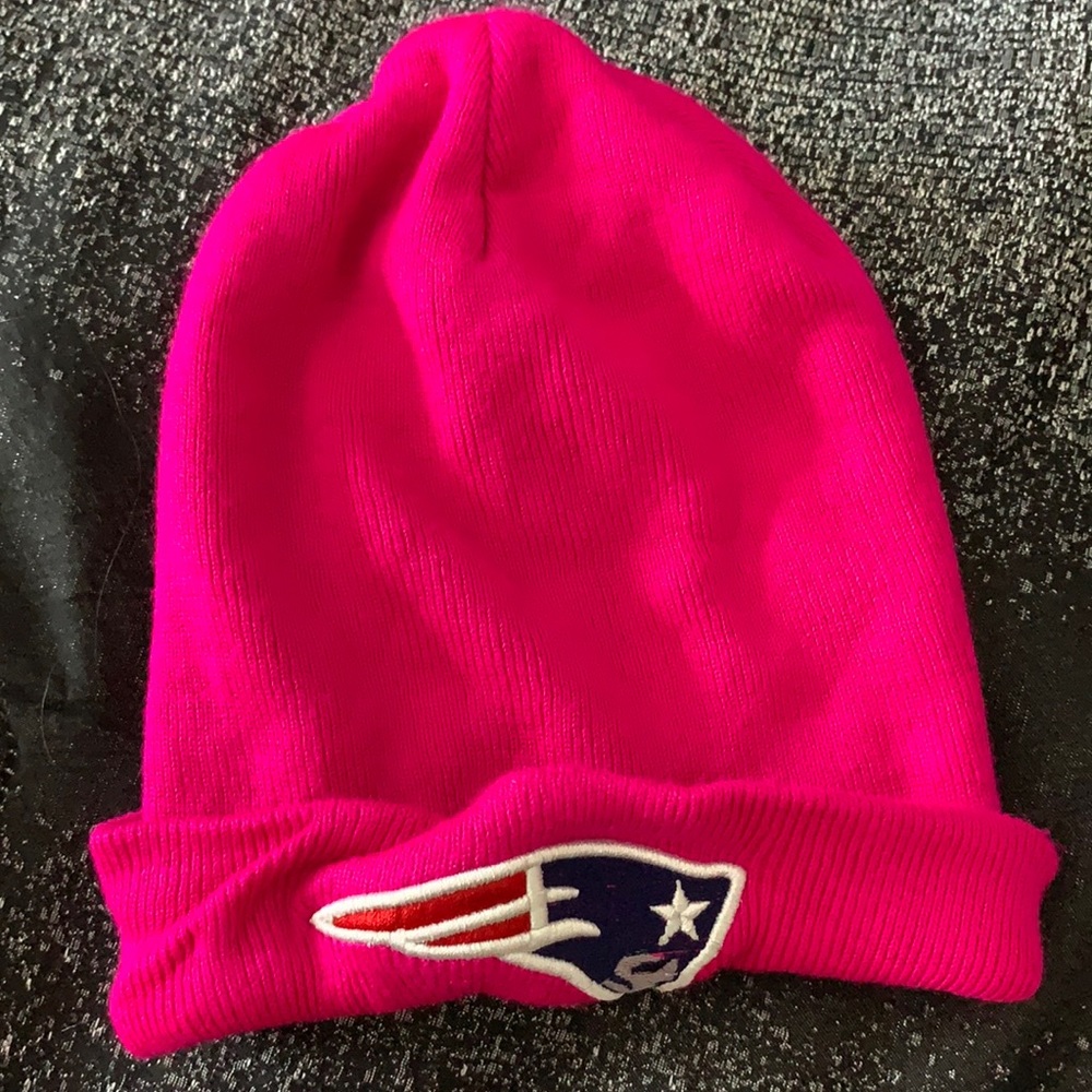 Pink patriots hat